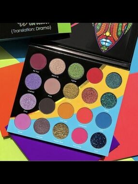 Juvia's Place Wahala Palette - Vibrant Multicolor Tribal Mask